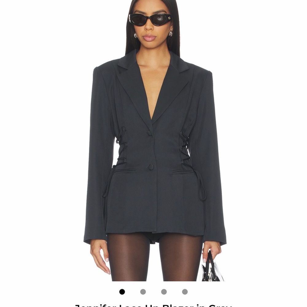 Superdown Charcoal Blazer
